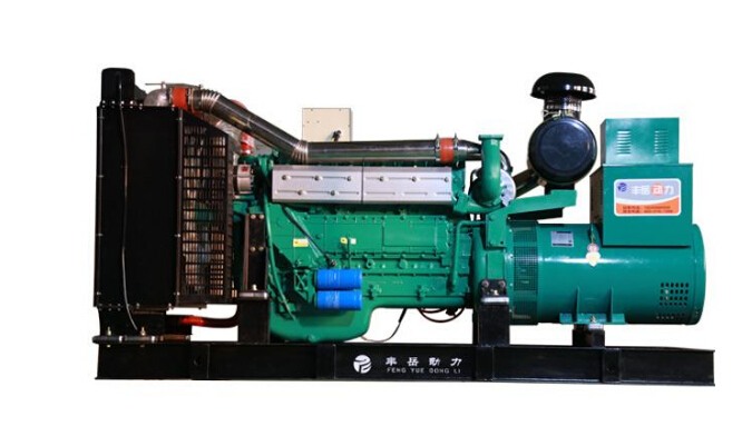 裕安上柴500kw大型柴油发电机组
